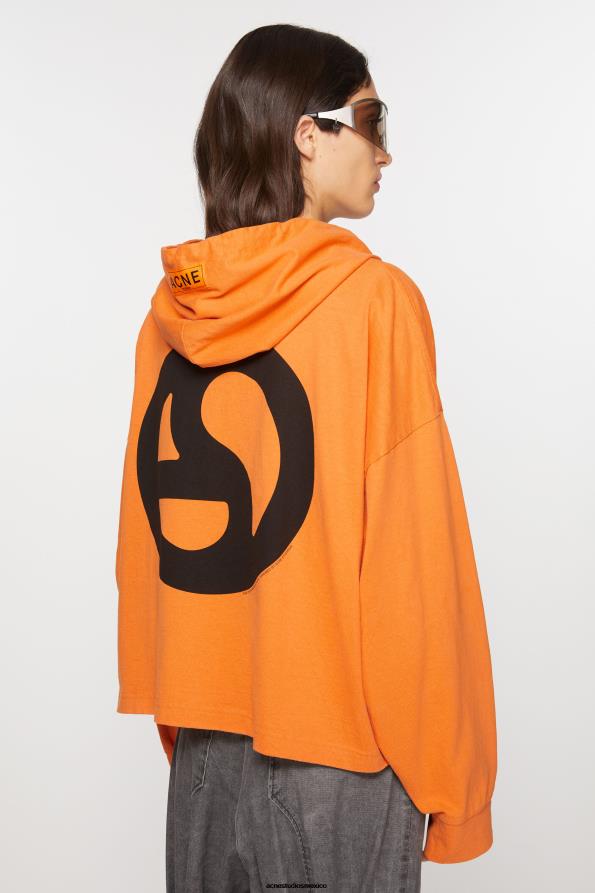 Acne Studios vestir naranja fuerte 0T4HT144 Sudadera
