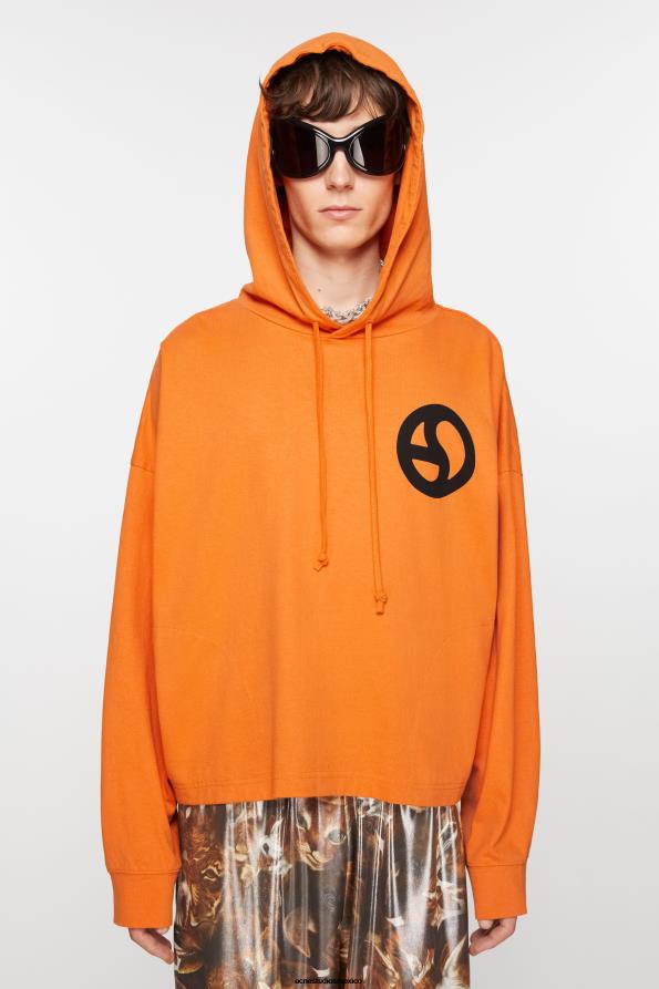 Acne Studios vestir naranja fuerte 0T4HT966 Sudadera
