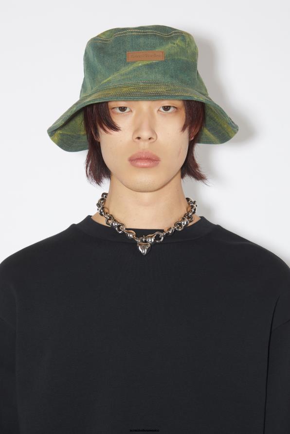 Acne Studios vestir negro 0T4HT984 suéter de cuello redondo