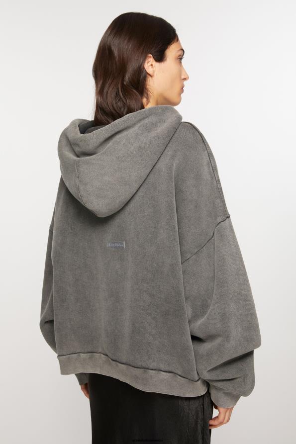 Acne Studios vestir negro descolorido 0T4HT146 Sudadera