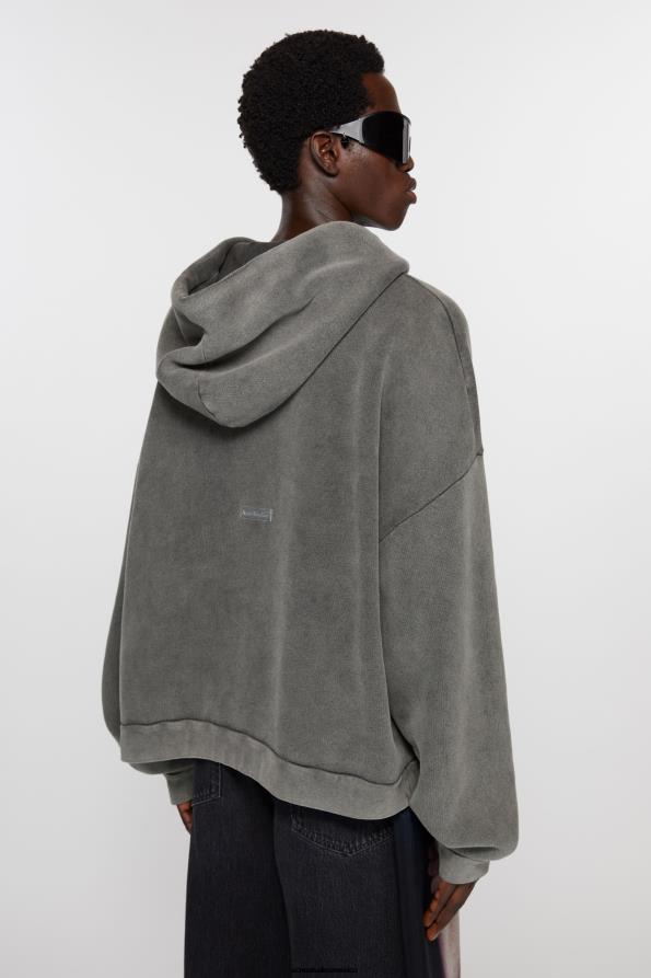 Acne Studios vestir negro descolorido 0T4HT968 Sudadera