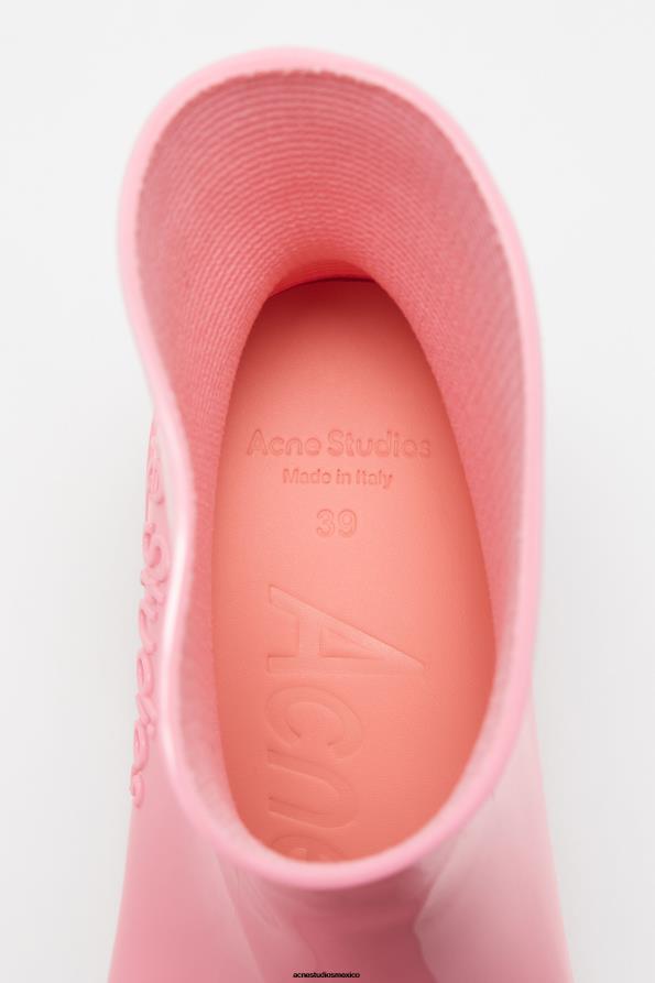 Acne Studios calzado Rosa palido 0T4HT810 botines de goma