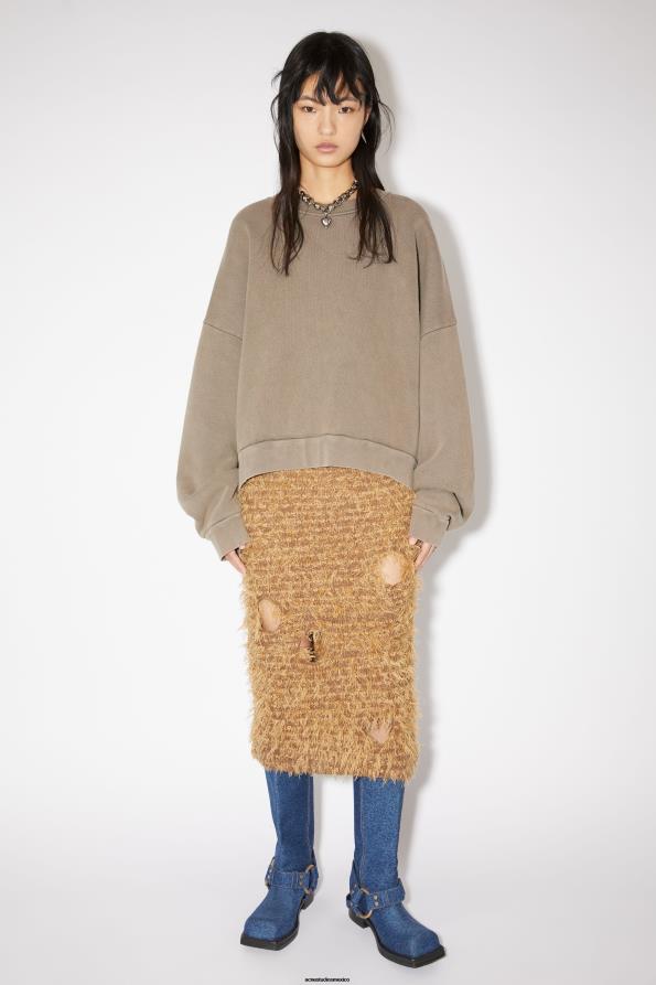 Acne Studios calzado azul 0T4HT534 botas de mezclilla con hebilla