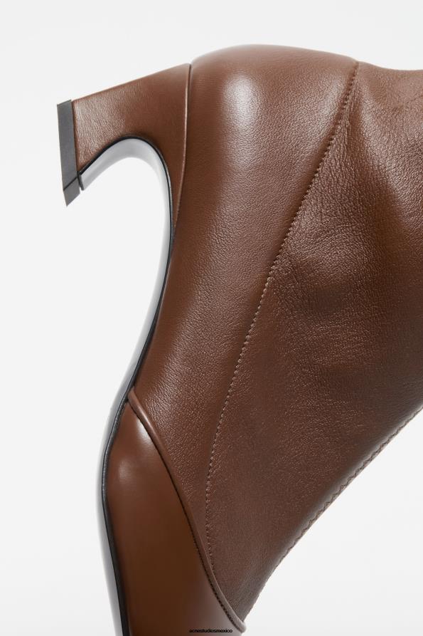 Acne Studios calzado marrón coñac 0T4HT621 botines de tacón