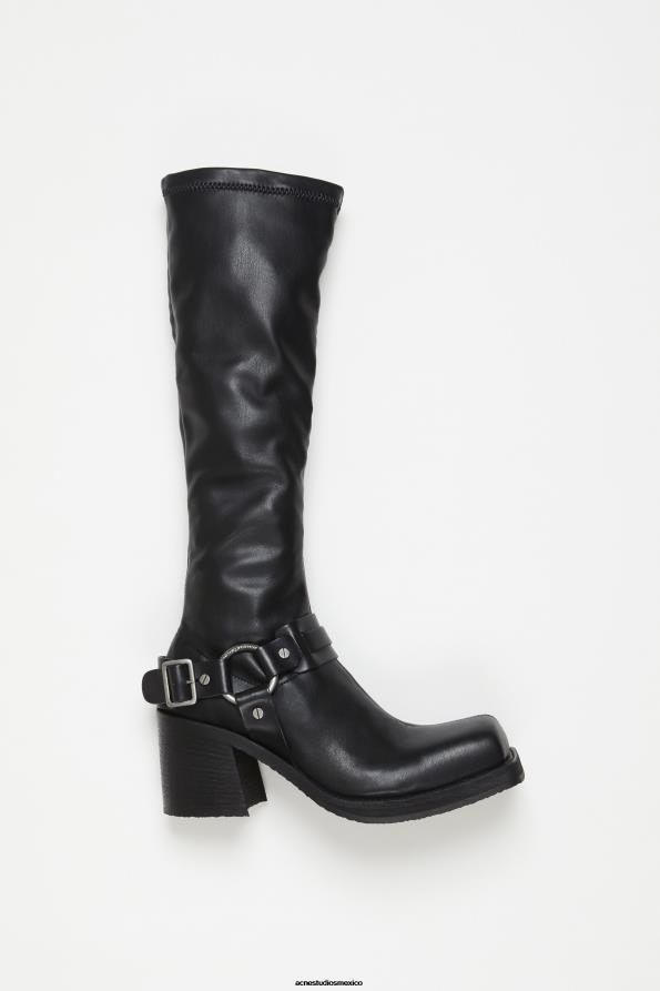 Acne Studios calzado negro 0T4HT443 botas con hebilla