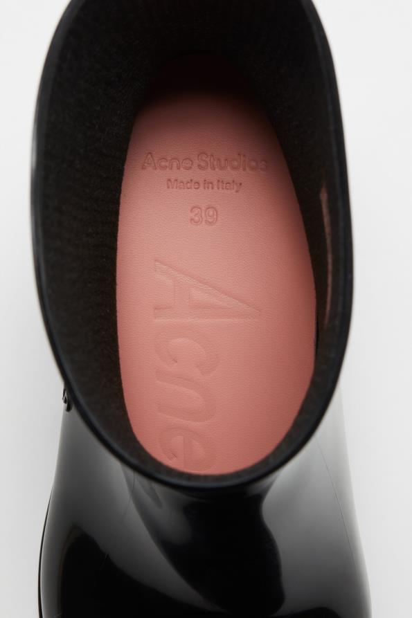 Acne Studios calzado negro 0T4HT449 botines de goma