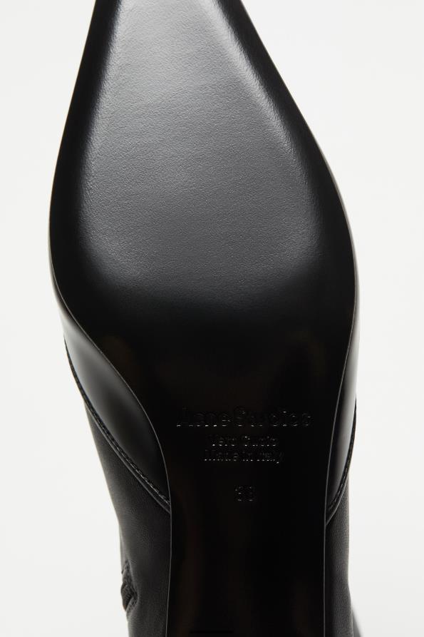 Acne Studios calzado negro 0T4HT494 botines de tacón