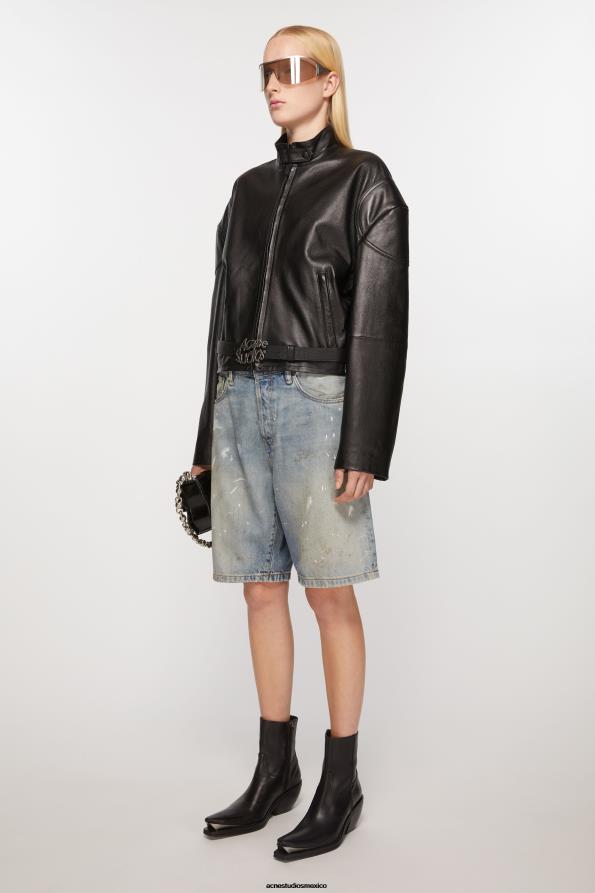 Acne Studios calzado negro 0T4HT527 botines de cuero