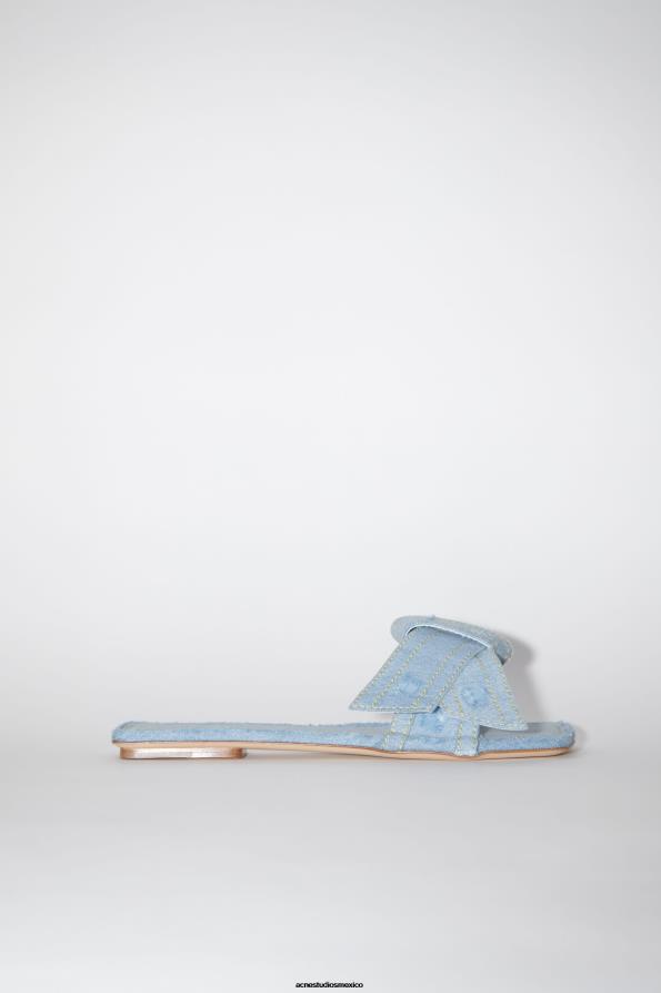 Acne Studios calzado azul claro 0T4HT765 sandalia vaquera musubi