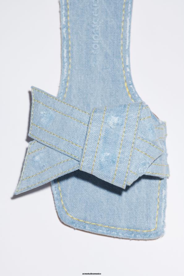 Acne Studios calzado azul claro 0T4HT765 sandalia vaquera musubi
