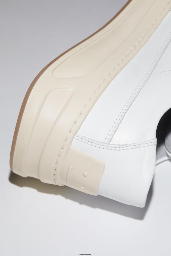 Acne Studios calzado blanco 0T4HT1224 zapatillas con tira de velcro