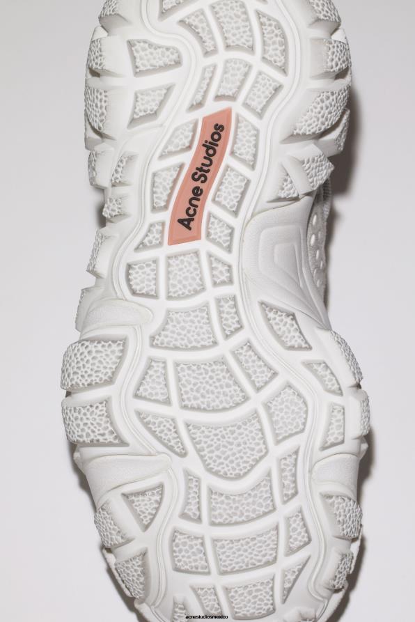 Acne Studios calzado blanco 0T4HT1226 zapatillas gruesas de malla