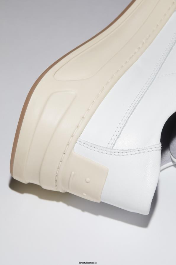 Acne Studios calzado blanco 0T4HT833 zapatillas con tira de velcro