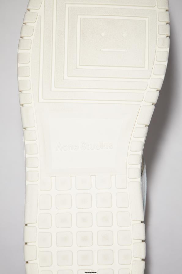 Acne Studios calzado blanco/blanquecino 0T4HT834 zapatillas bajas de cuero