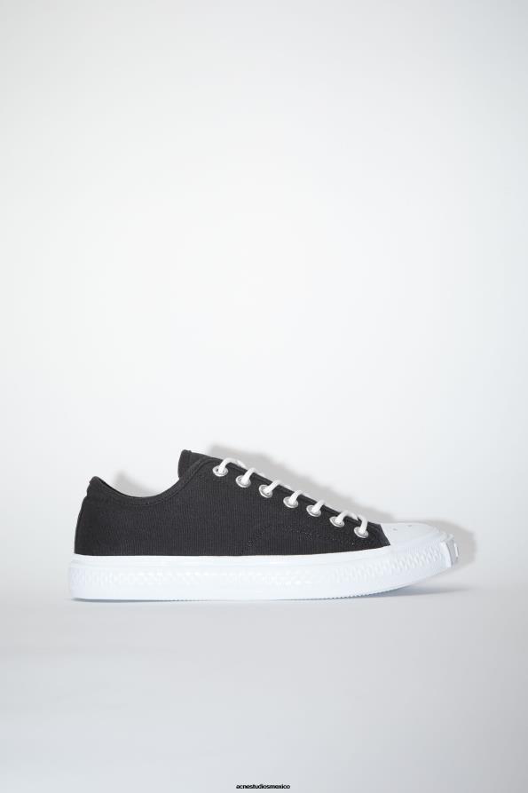 Acne Studios calzado negro/blanco roto 0T4HT1219 zapatillas bajas